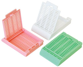 Biopsy Embedding Cassette — Fine Mesh, Snap-latch