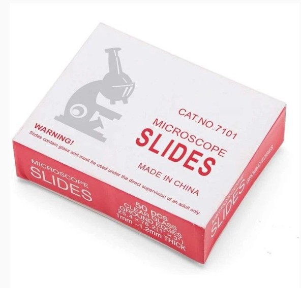 Frosted Microscope Slides — Double Frosted, 76×26 mm